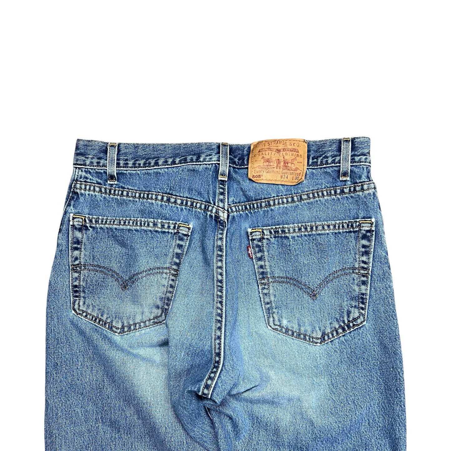 Levi’s 505 Faded Blue Jeans - 32”