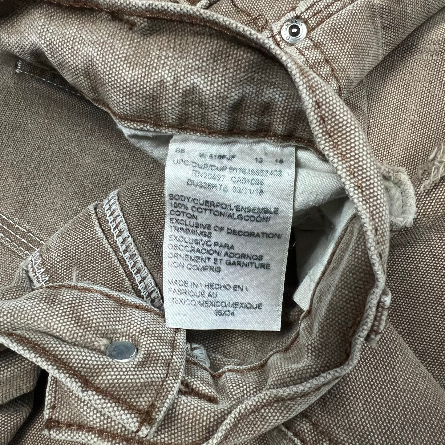 Dickies Faded & Distressed Work Pants - 36”