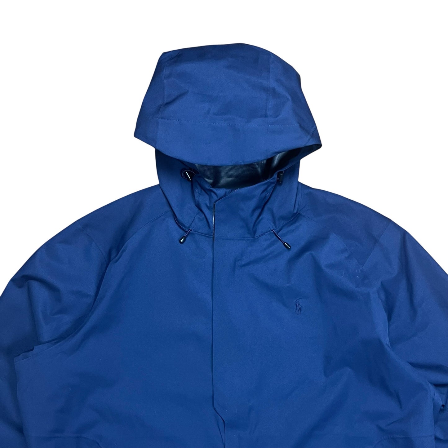 Polo Ralph Lauren Performance Hooded Blue Jacket - XXL