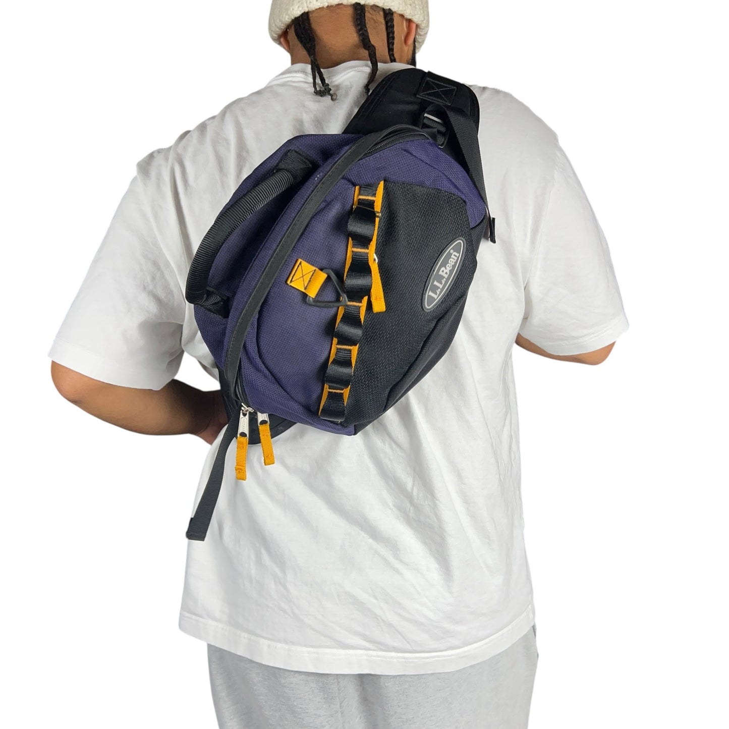 L.L.Bean Technical Buckle Strap Sling Bag