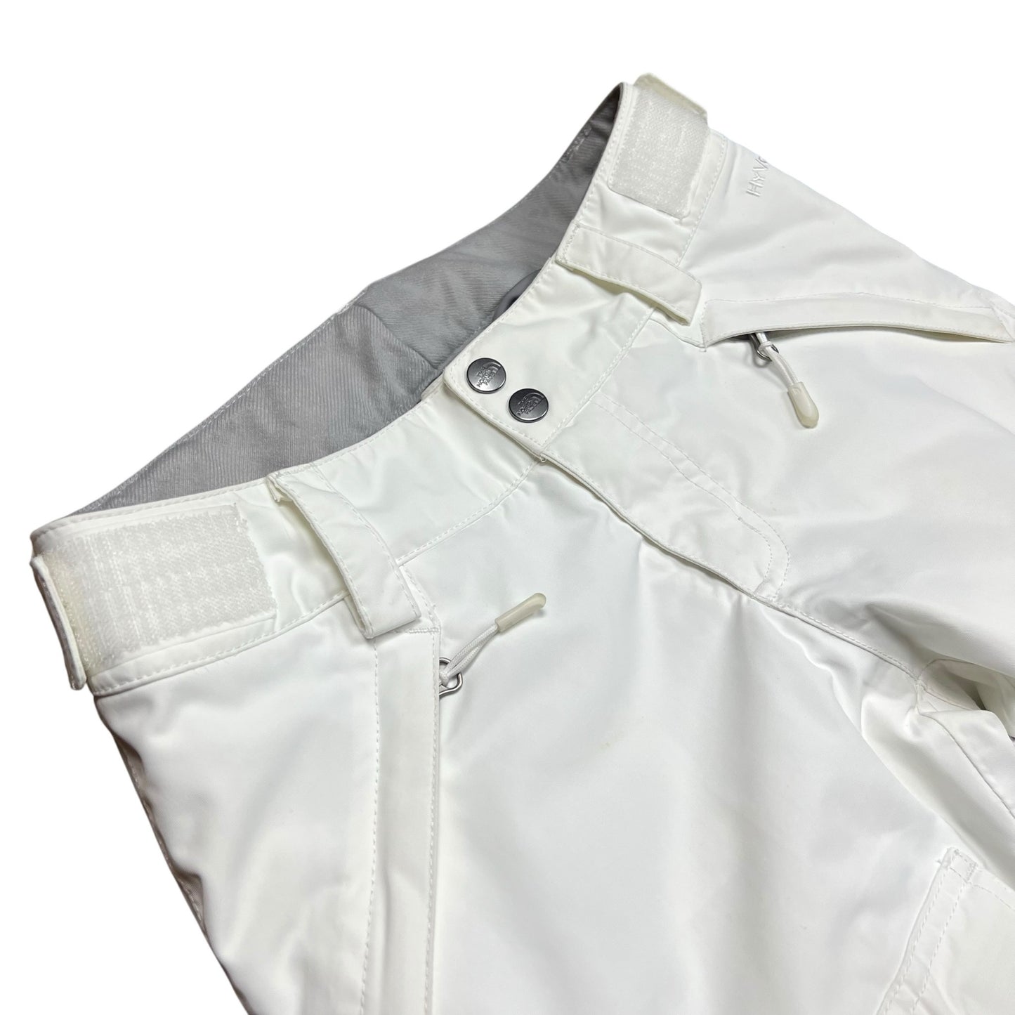The North Face HyVent White Snow Pants - XS