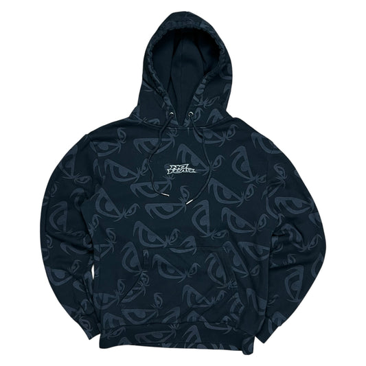 No Fear All Over Print Hoodie - M