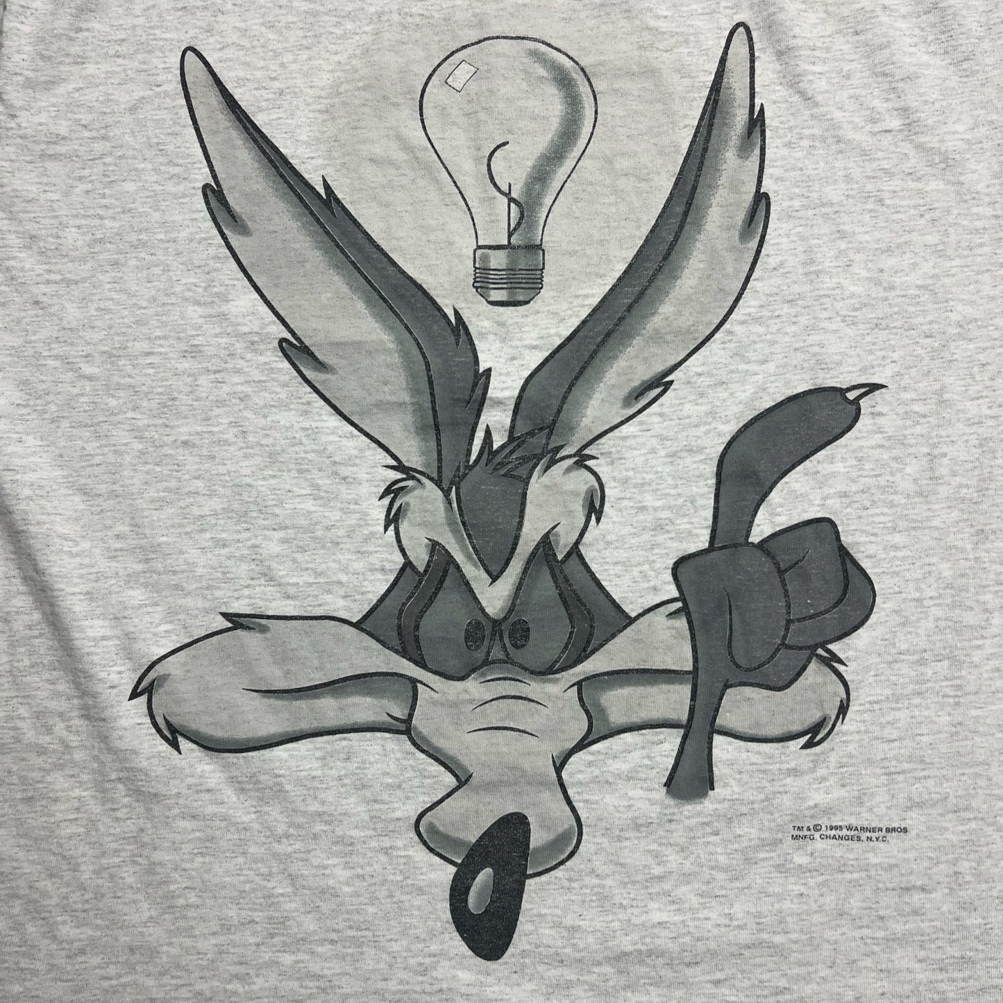 1995 Wile E. Coyote Geniuswear Looney Tunes T-Shirt - L