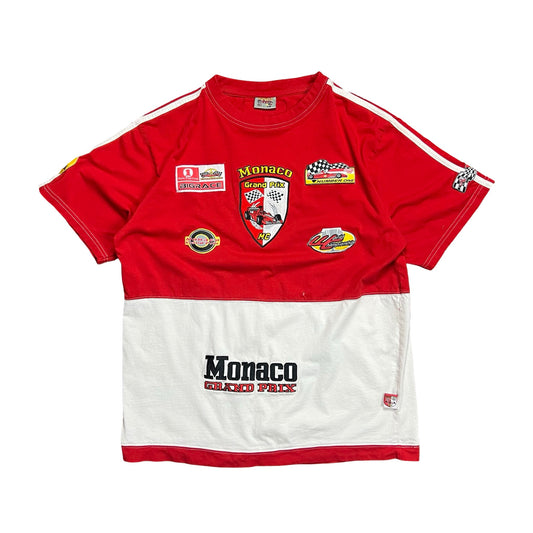 Grand Prix Monaco Patchwork Racing T-Shirt - L