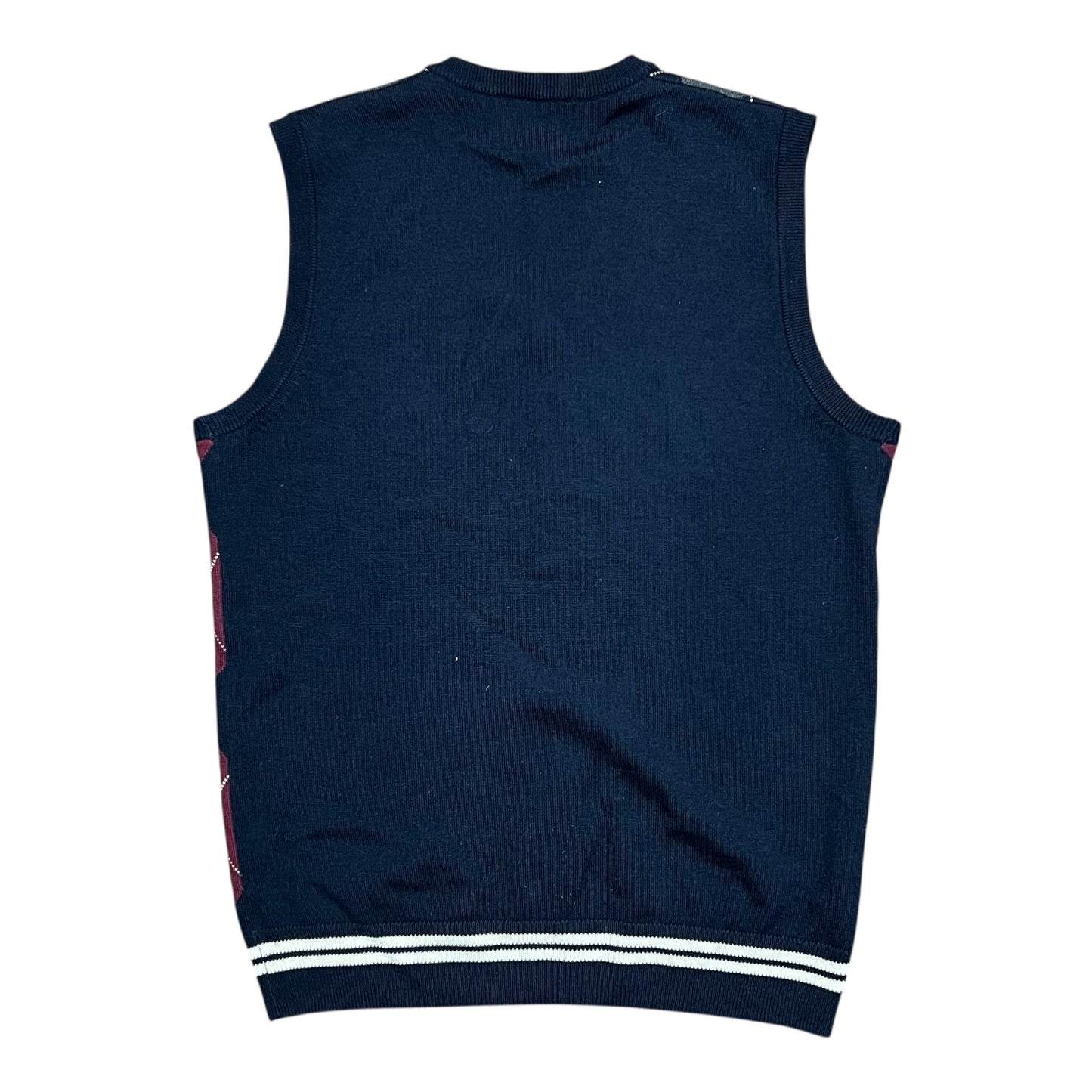 Fred Perry Merino Wool V-Neck Sweater Vest - M
