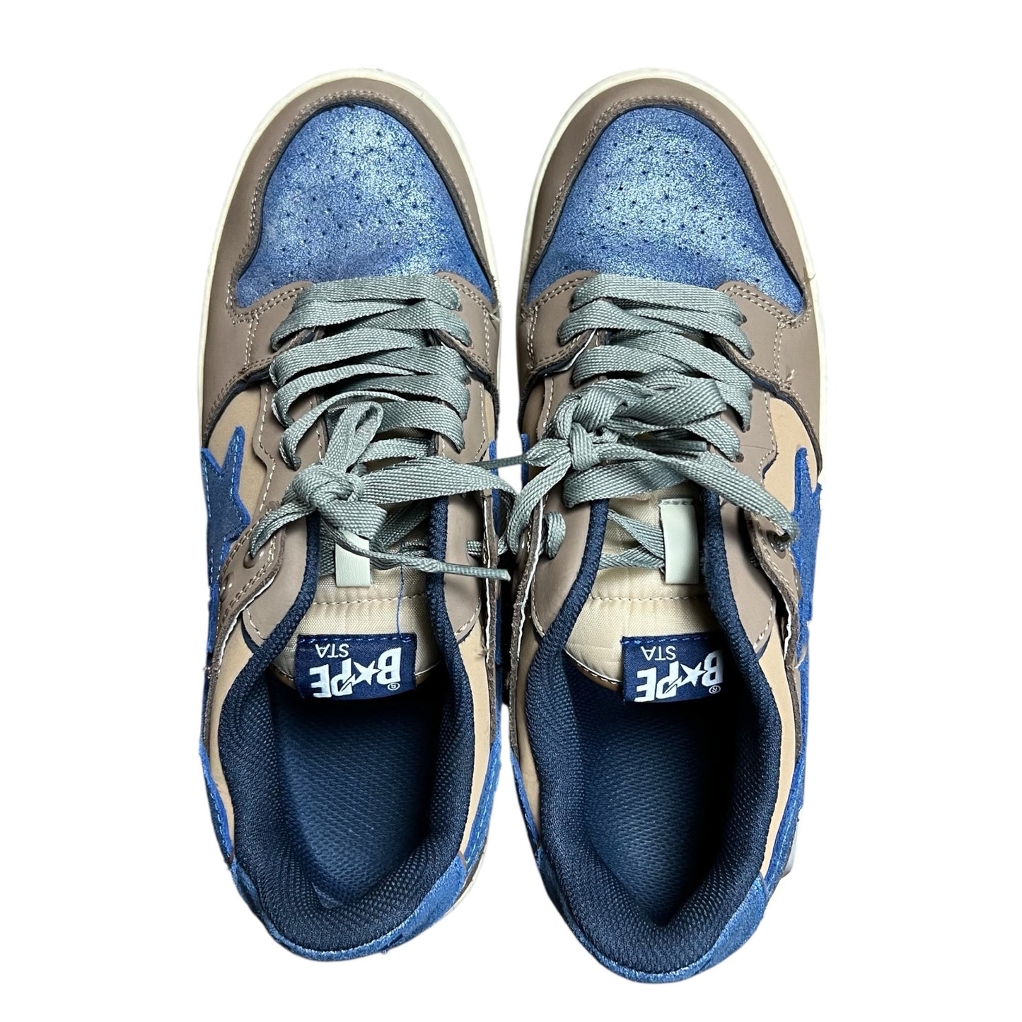 Bape Sk8 Sta Blue Star Sneakers - 10US