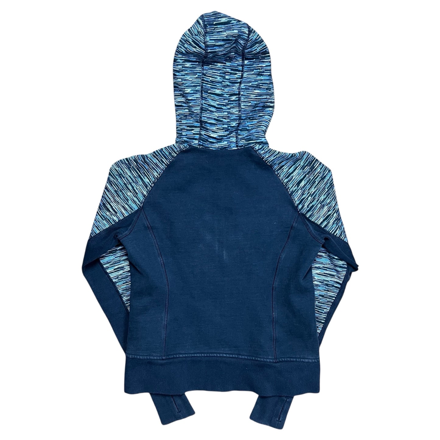 Lululemon Blue Speckle Full-zip Scuba Hoodie - 8