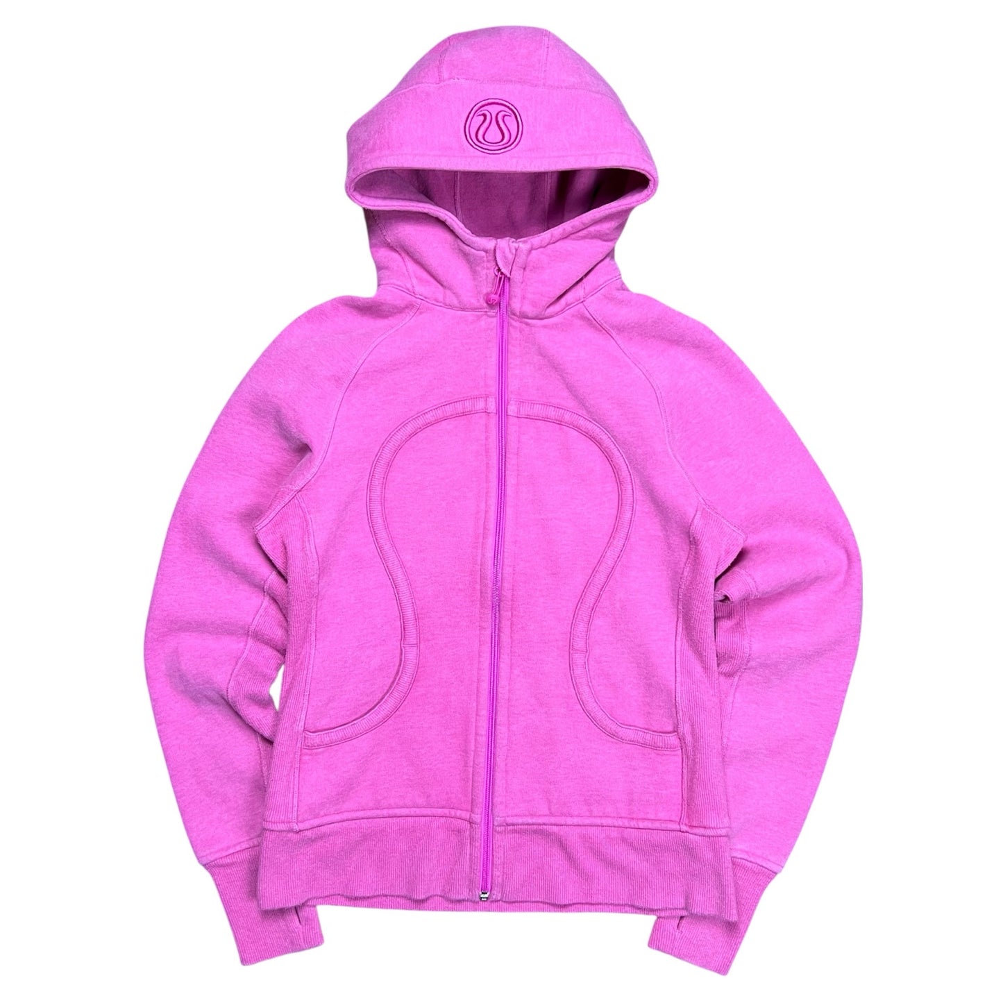 Lululemon Paris Pink Full-zip Scuba Hoodie - 8