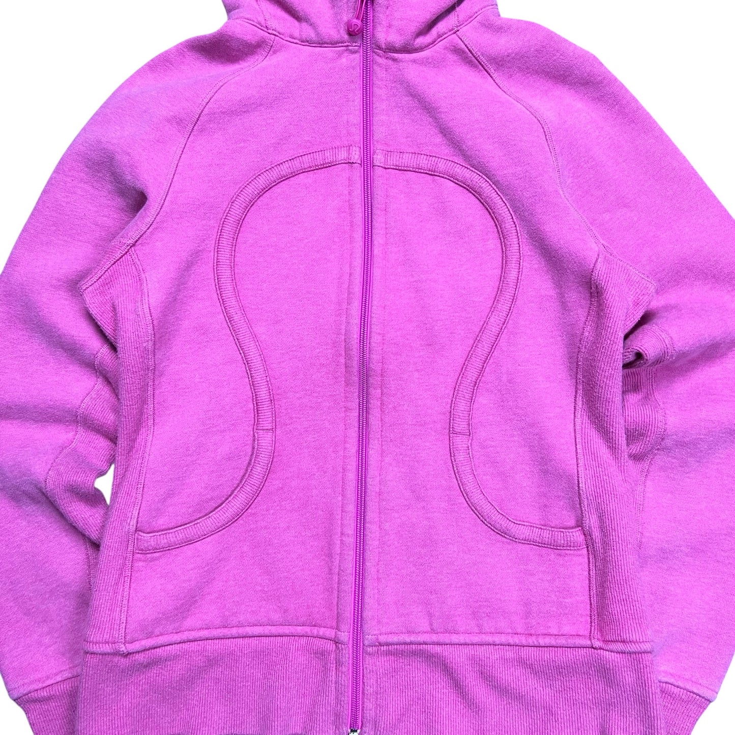 Lululemon Paris Pink Full-zip Scuba Hoodie - 8