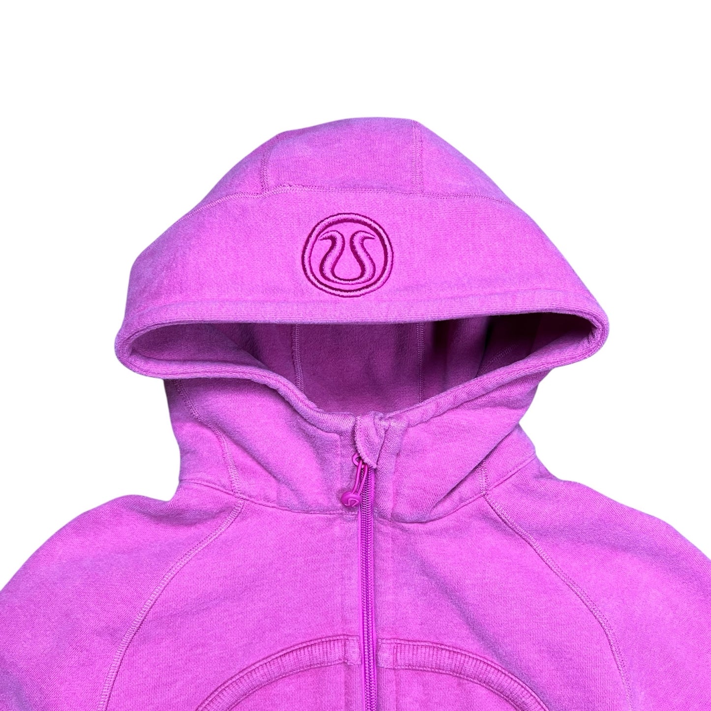 Lululemon Paris Pink Full-zip Scuba Hoodie - 8