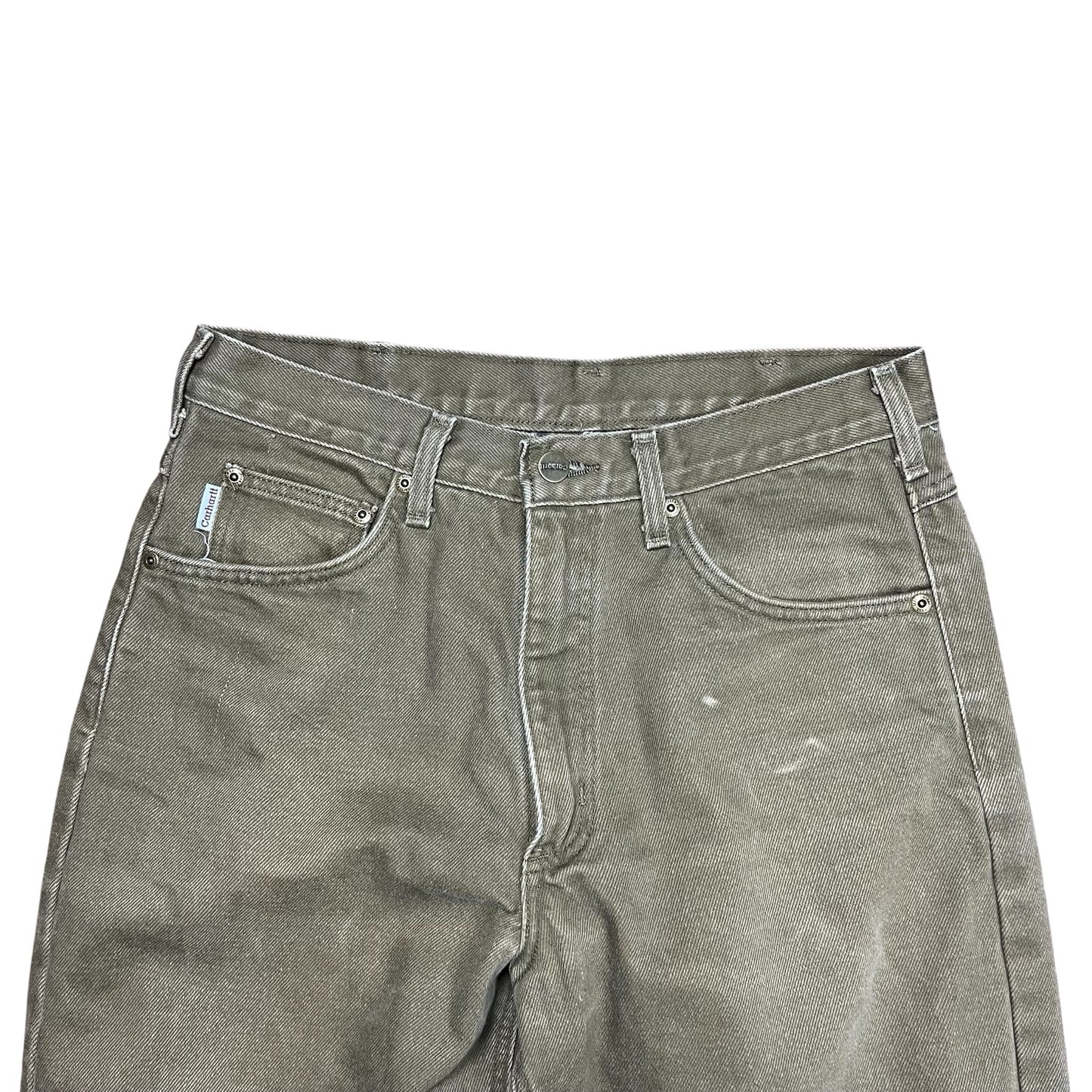 Carhartt Blanket Lined Canvas Work Pants - 31”