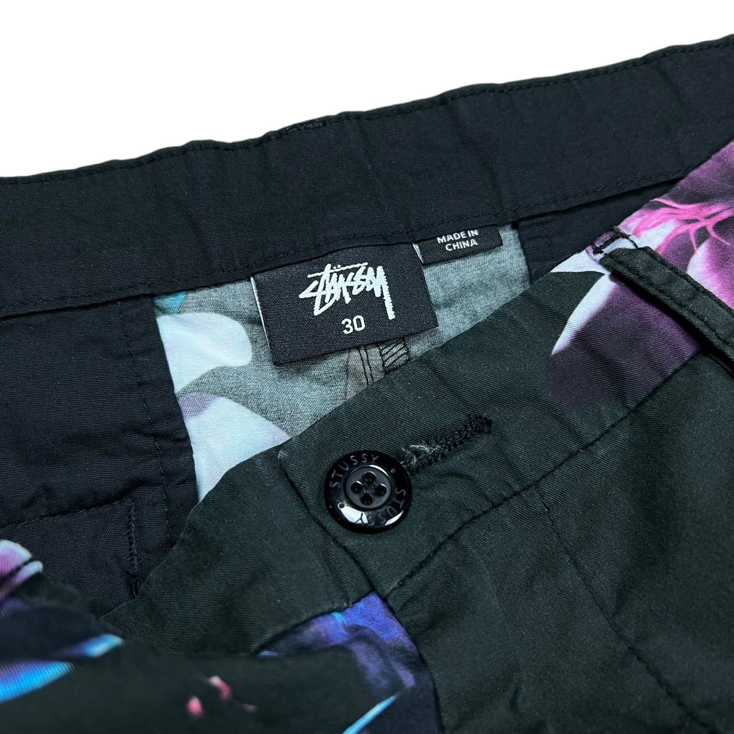 Stussy Floral Print Boardshorts - 30”