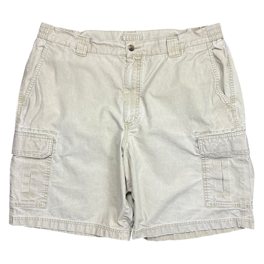 L.L. Bean Tropic-Weight Beige Cargo Shorts - 37”