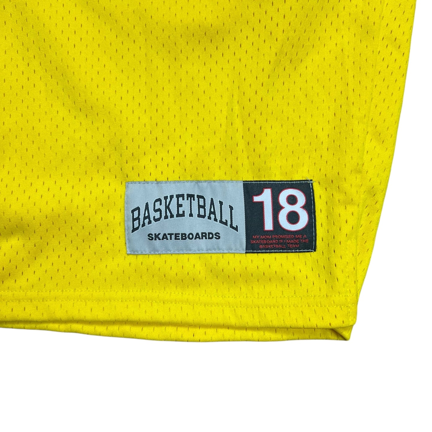 Basketball Skateboards Rhinestone Mesh Shorts - XL