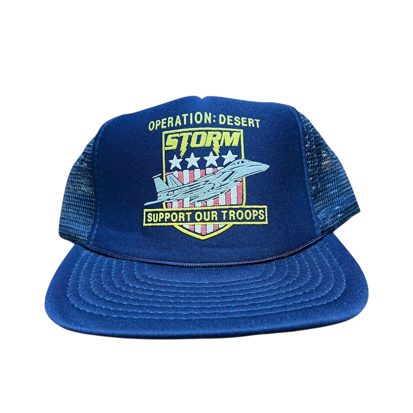 Operation Desert Storm Support Our Troops Trucker Hat