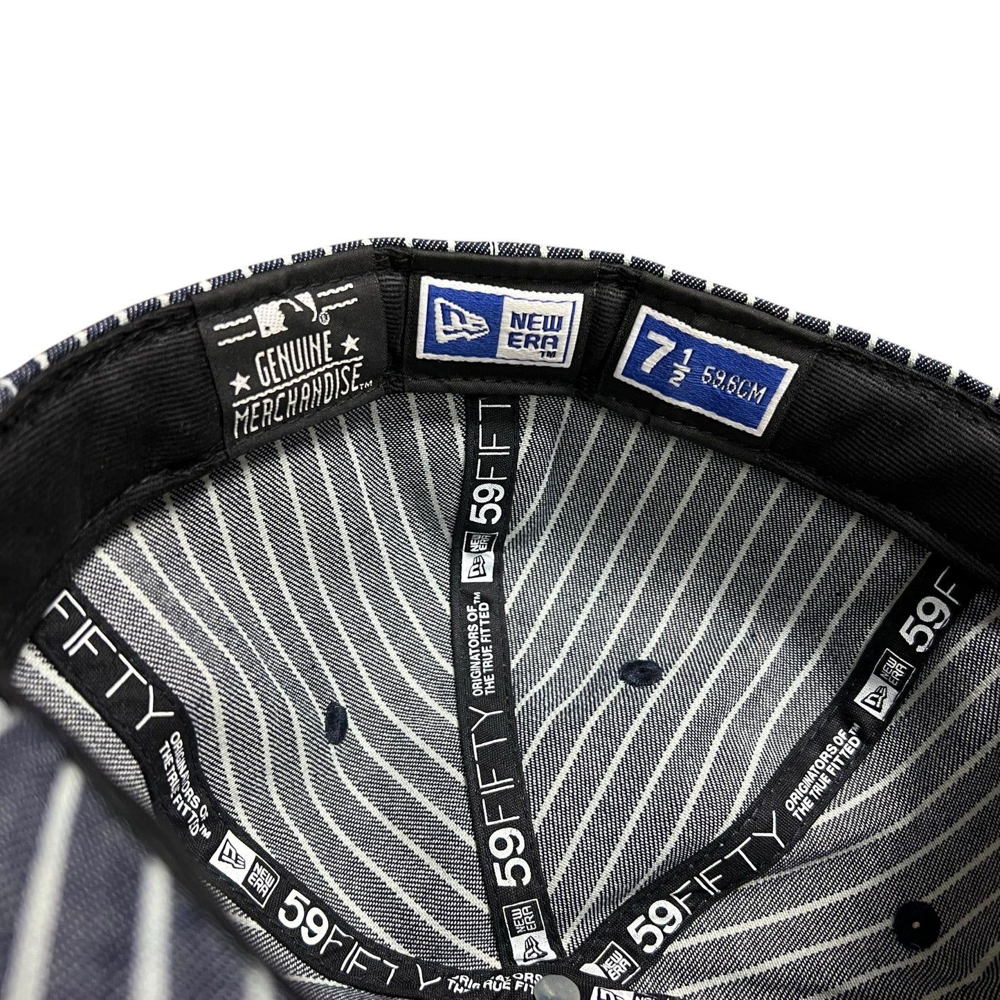 Pittsburgh Pirates New Era Pinstripe Fitted Baseball Cap - 7 1/2