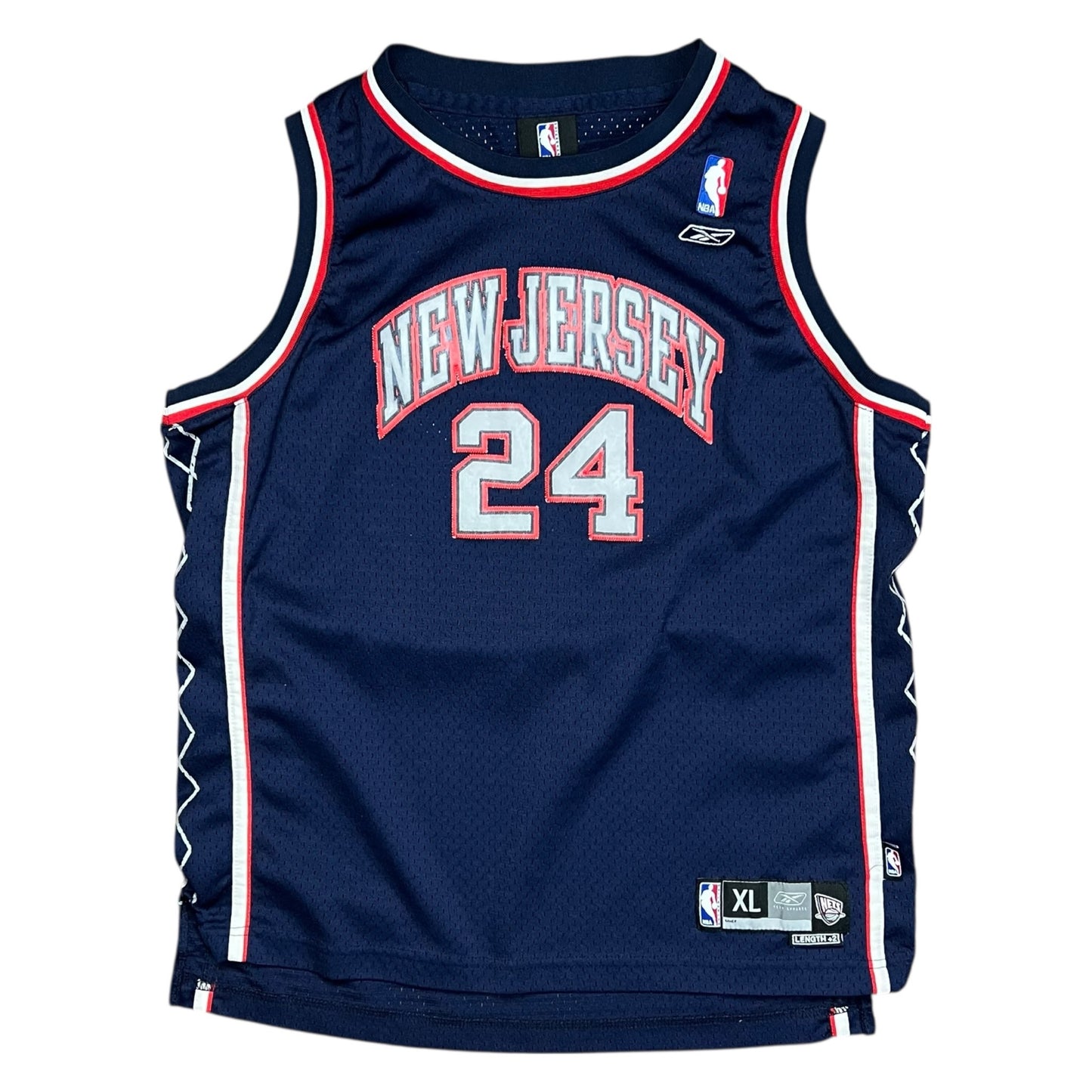Reebok New Jersey Nets Richard Jefferson NBA Basketball Jersey - S