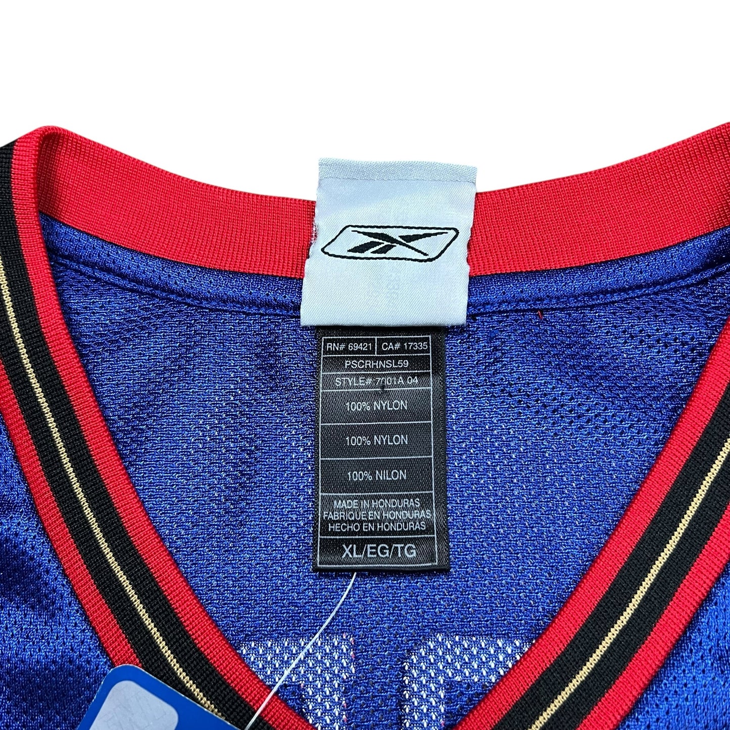Reebok Philadelphia 76ers Chris Webber Basketball Jersey - XL