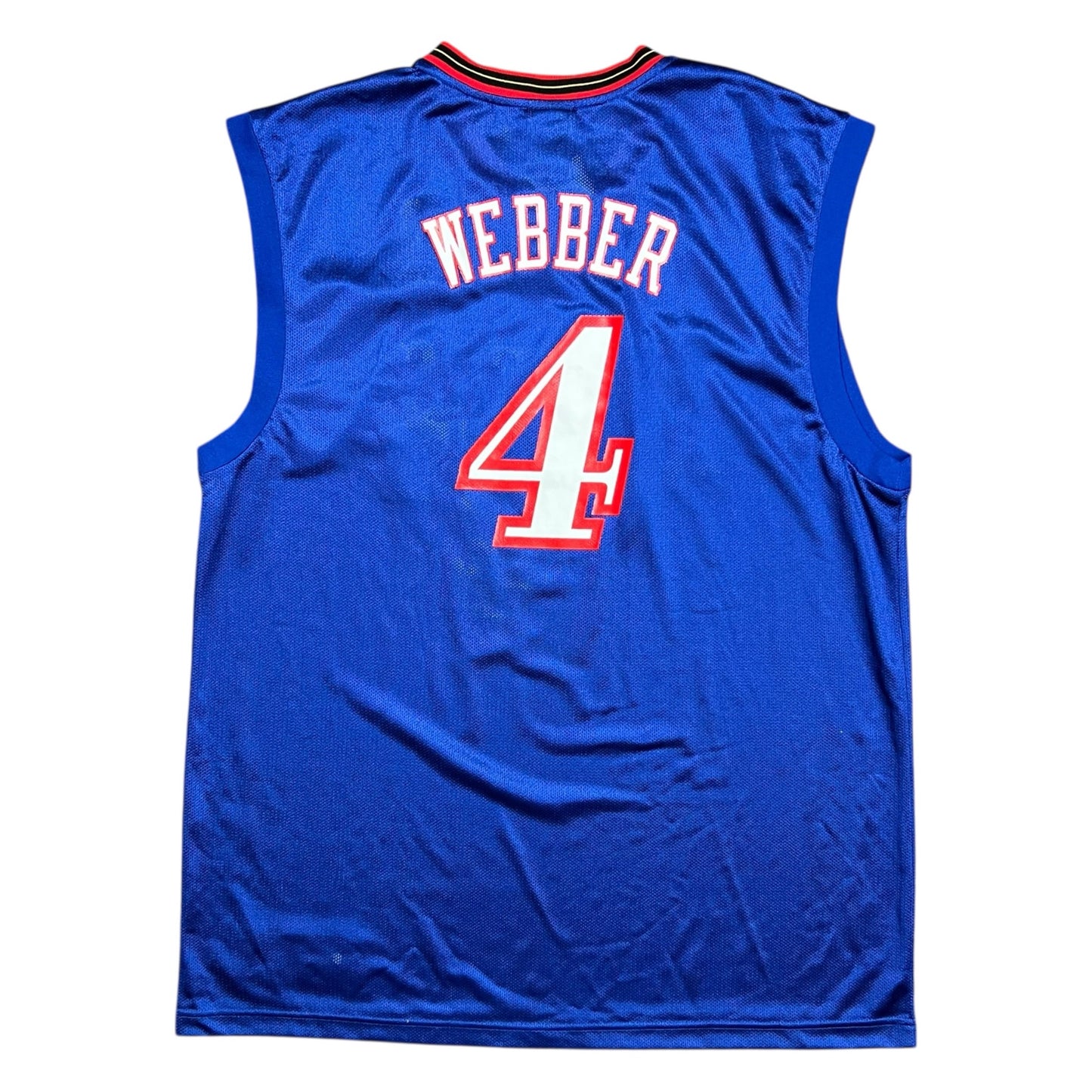 Reebok Philadelphia 76ers Chris Webber Basketball Jersey - XL