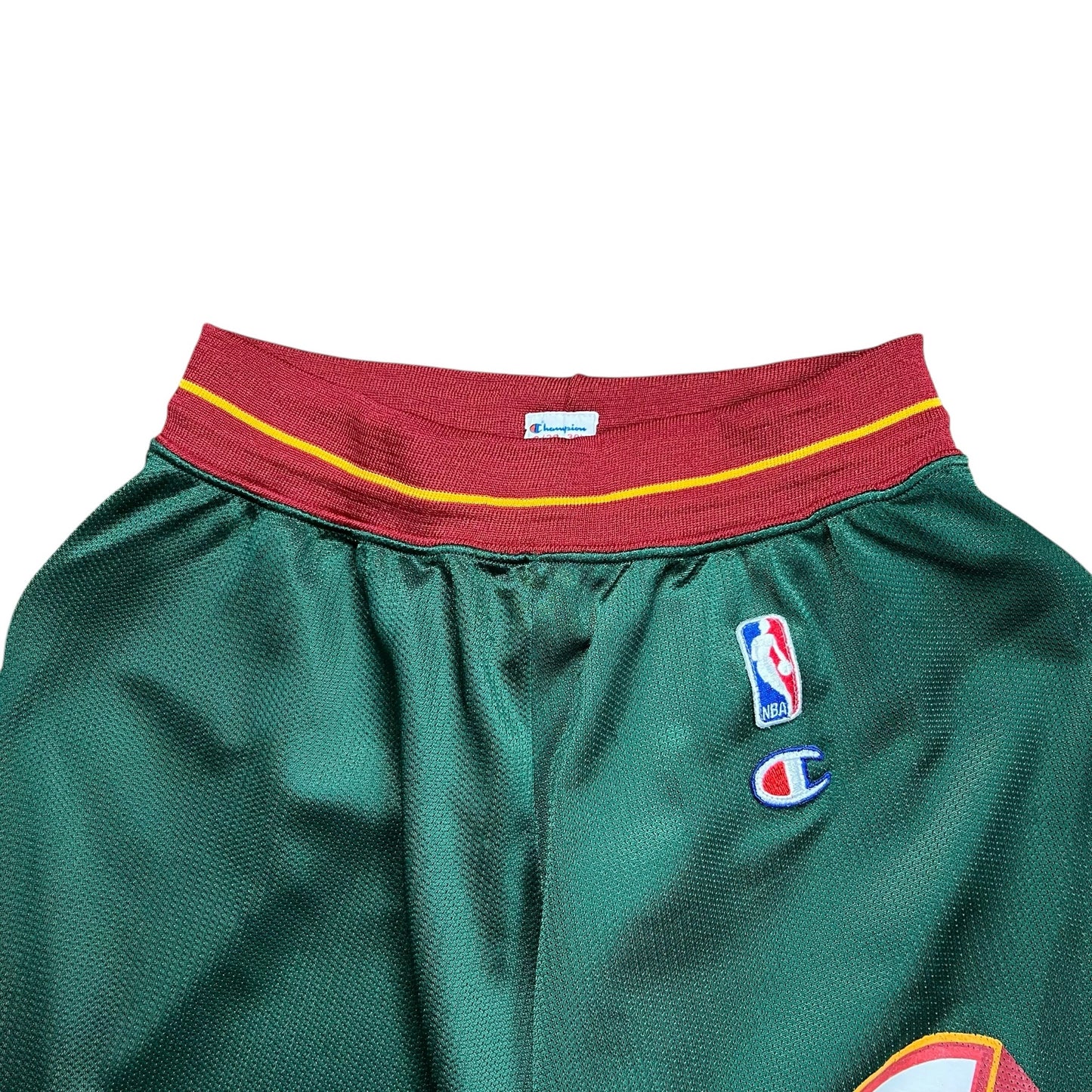 Vintage Champion Seattle Supersonics NBA Basketball Shorts - S