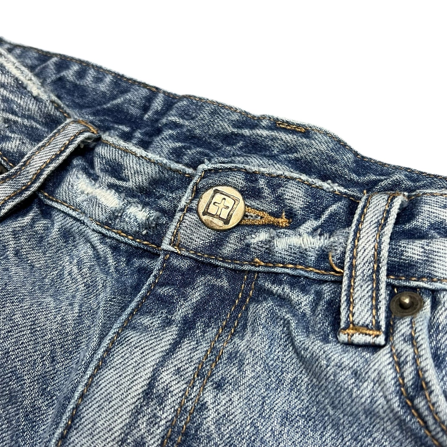 Ksubi Faded & Distressed Blue Jeans - 29”