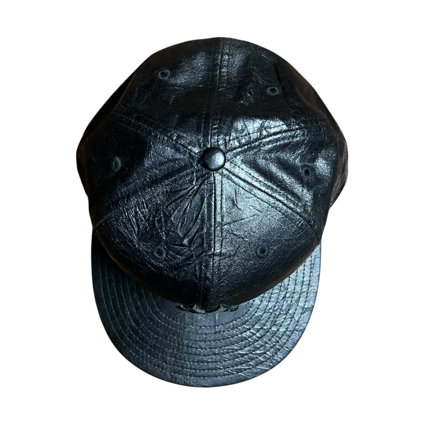 New York Yankees New Era Leather Fitted Baseball Cap - 7 1/2