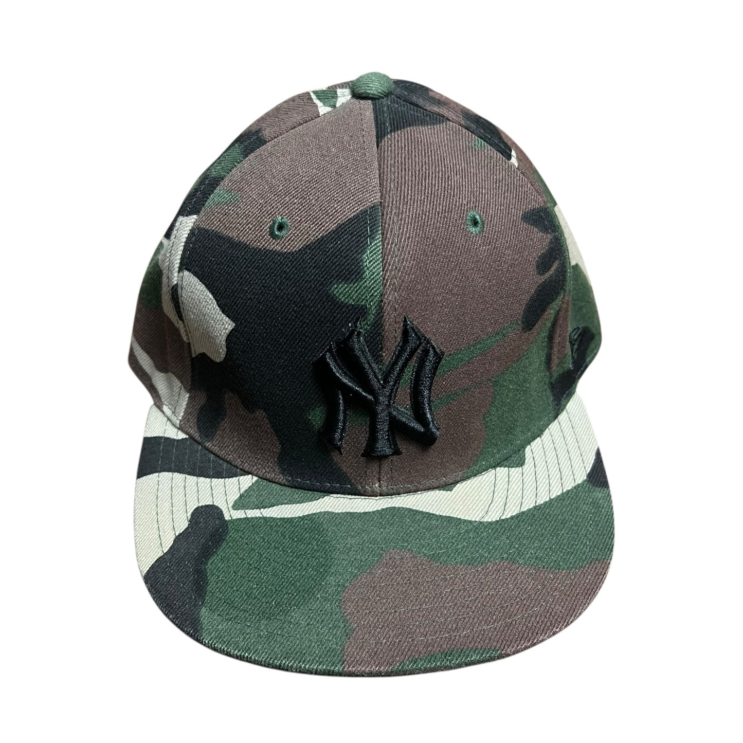 New York Yankees New Era Camo Fitted Baseball Cap - 7 1/2