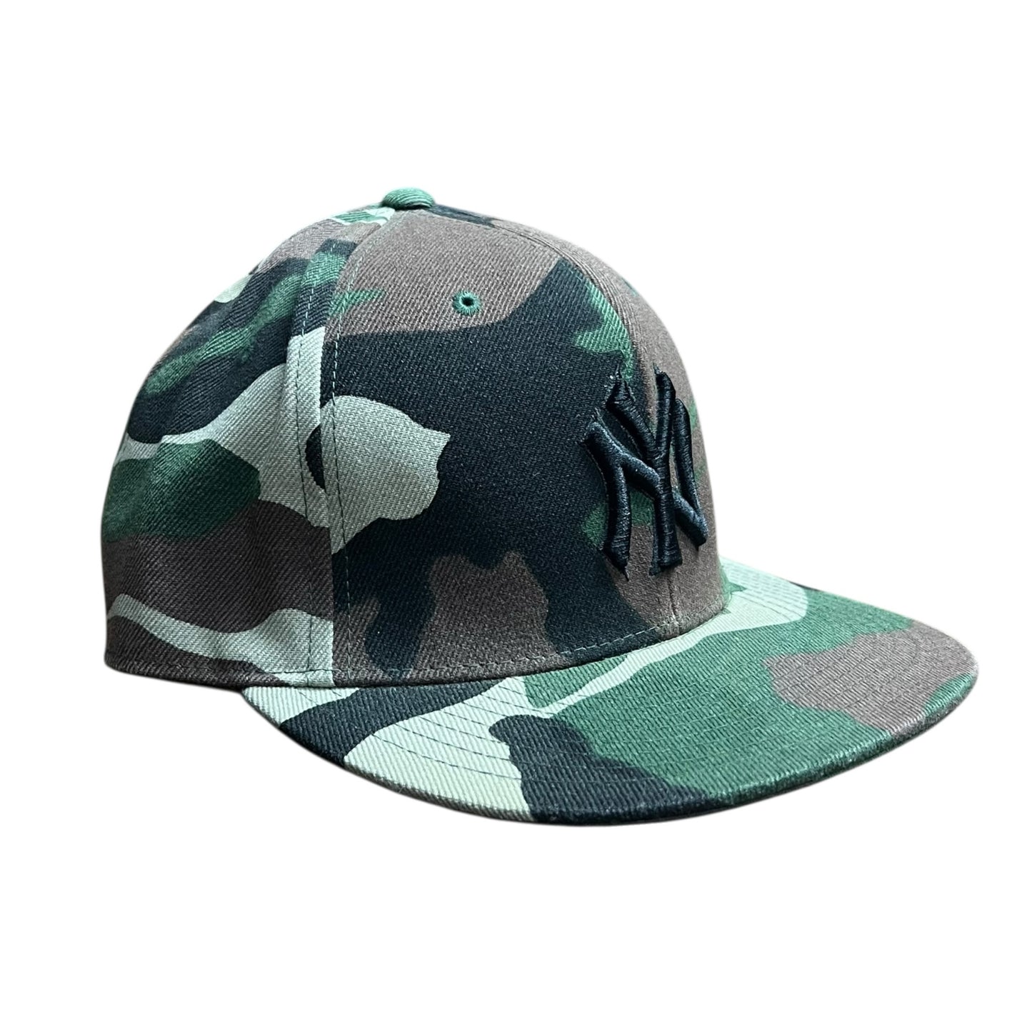 New York Yankees New Era Camo Fitted Baseball Cap - 7 1/2