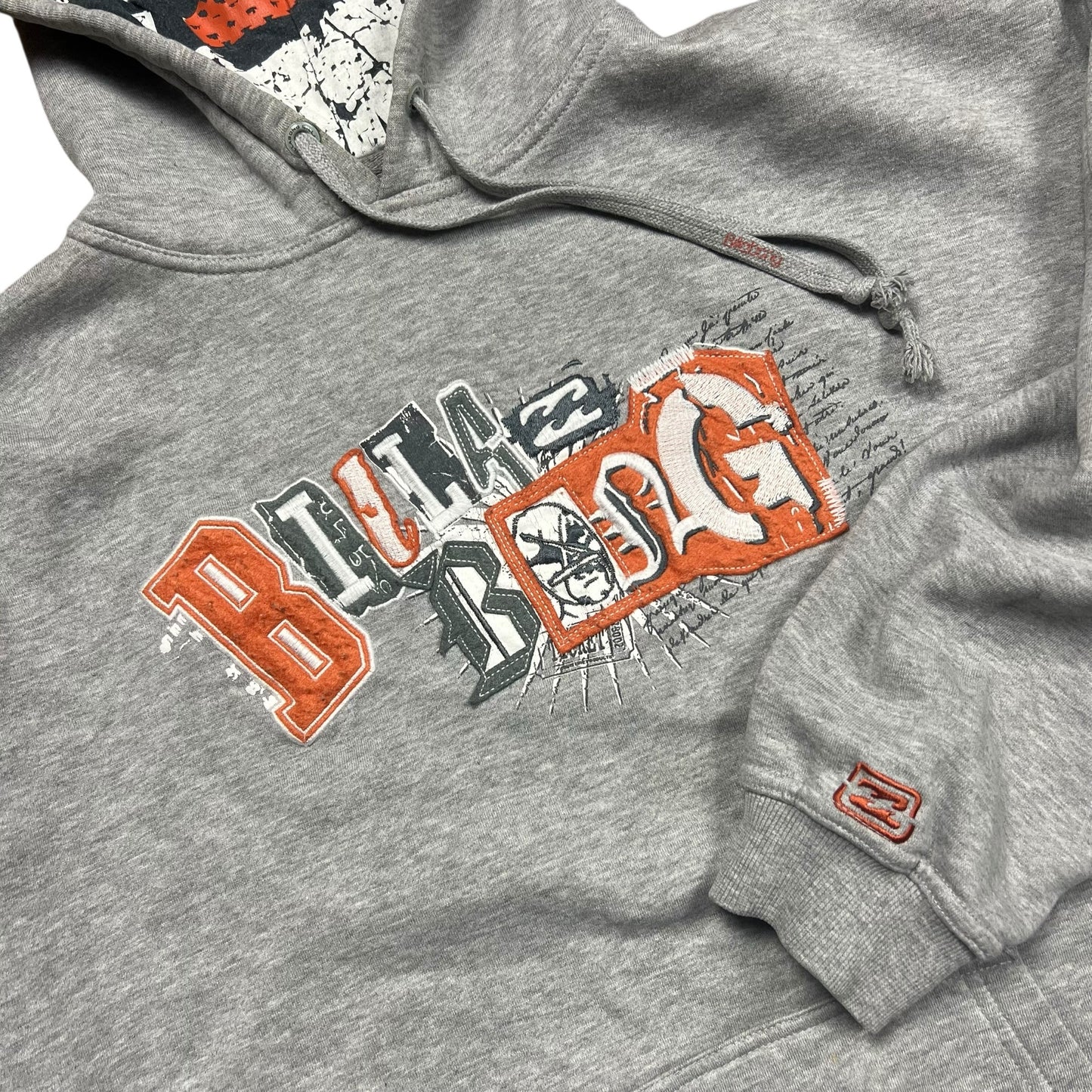 Billabong Embroidered Logo Pullover Hoodie - L