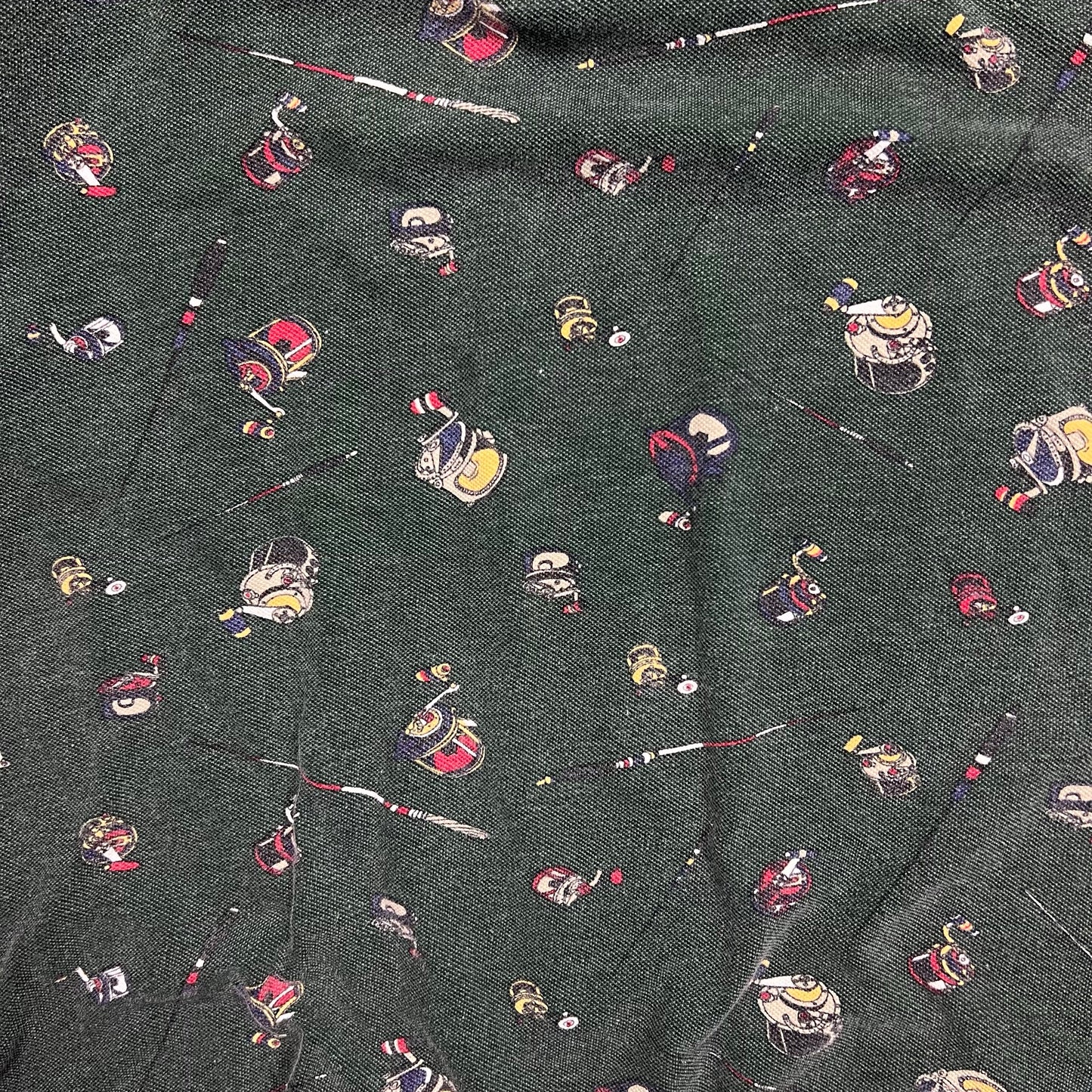 Tommy Hilfiger All Over Print Fishing Polo Shirt - M