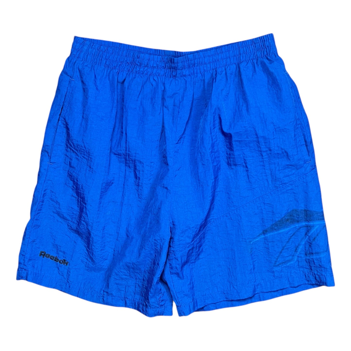 Reebok Logo Nylon Shorts - M