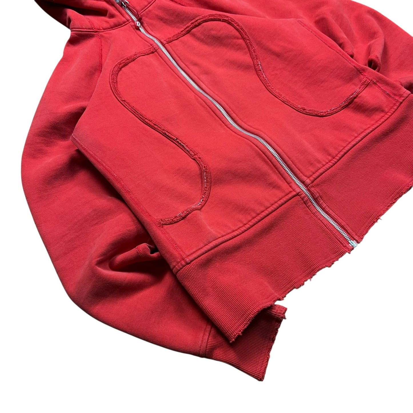 Lululemon Scuba Red Speckle Full-zip Hoodie - L (10)