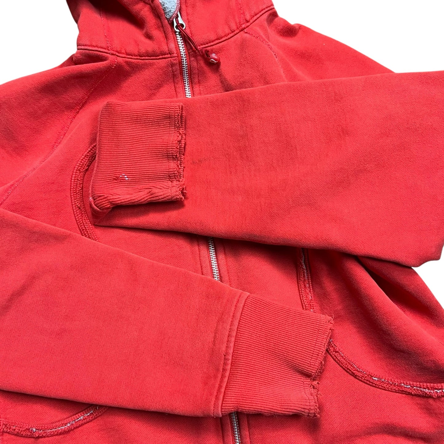 Lululemon Scuba Red Speckle Full-zip Hoodie - L (10)