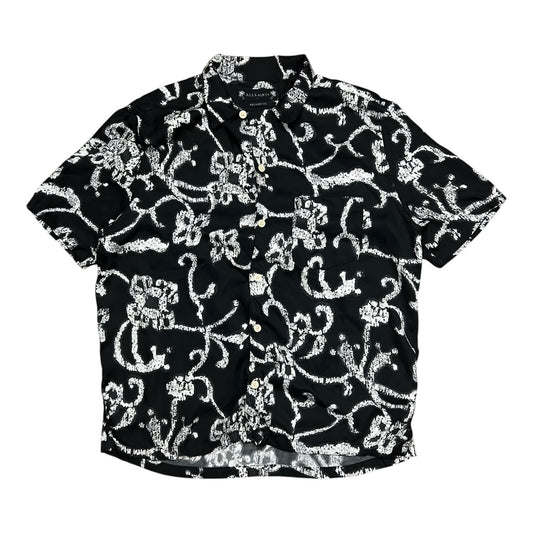 AllSaints Relaxed Fit Floral Print Button-Up Shirt - L