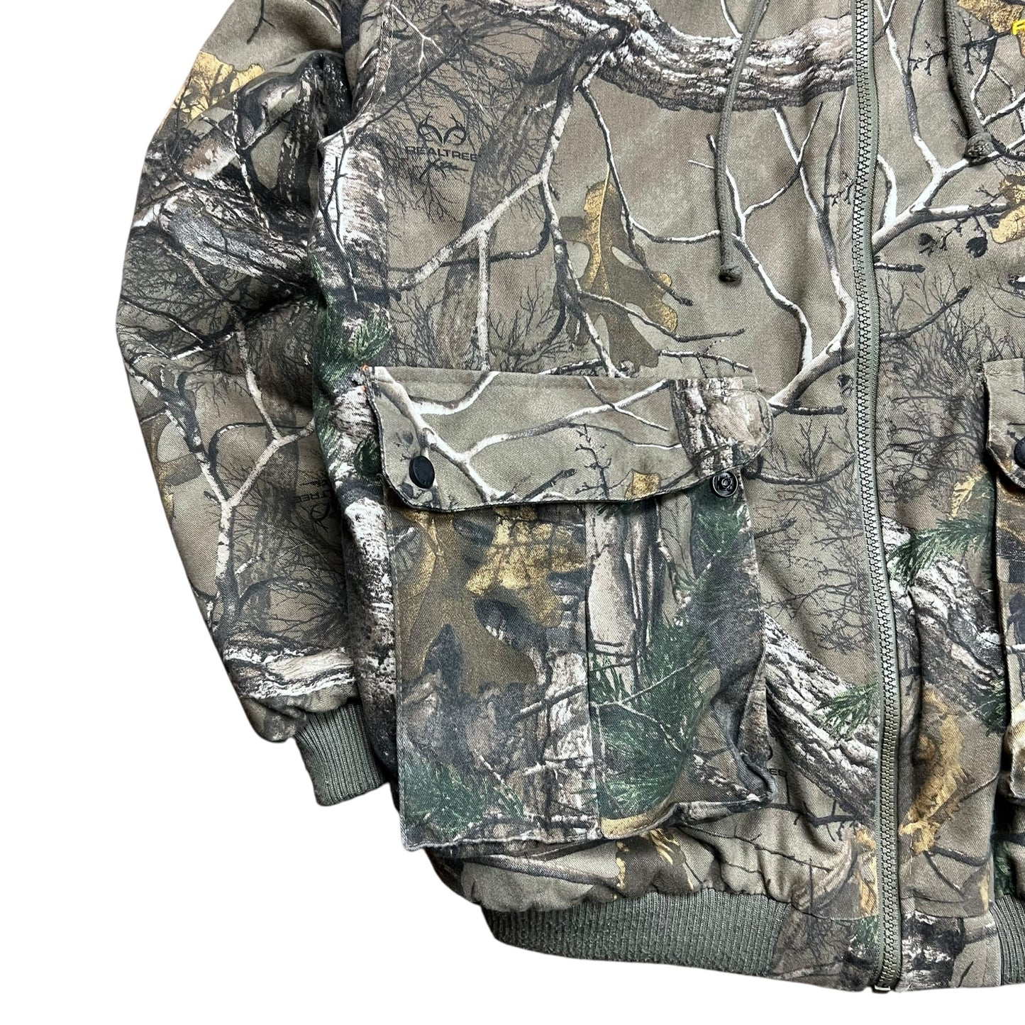 Realtree Xtra Camo Full Zip Hooded Jacket - L