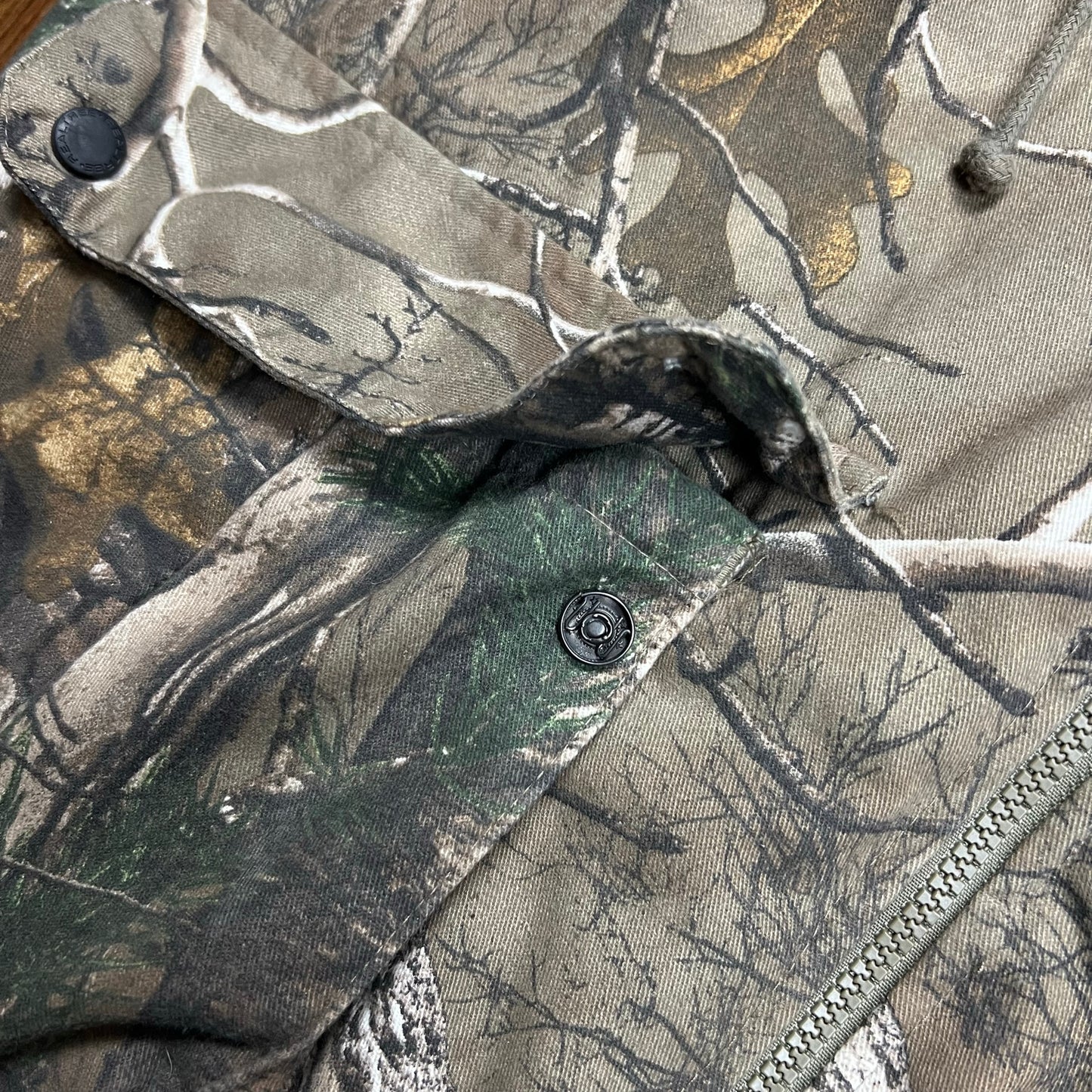 Realtree Xtra Camo Full Zip Hooded Jacket - L