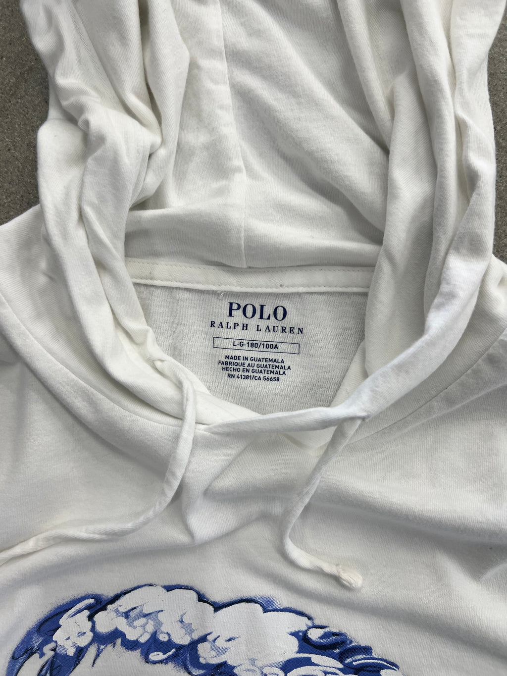 Polo Ralph Lauren Lightweight Surfing Polo Bear Hoodie - XL