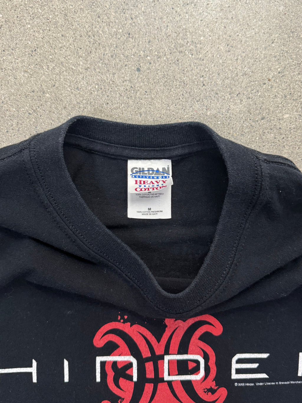 2005 Hinder Extreme Behaviour Tour T-Shirt - M