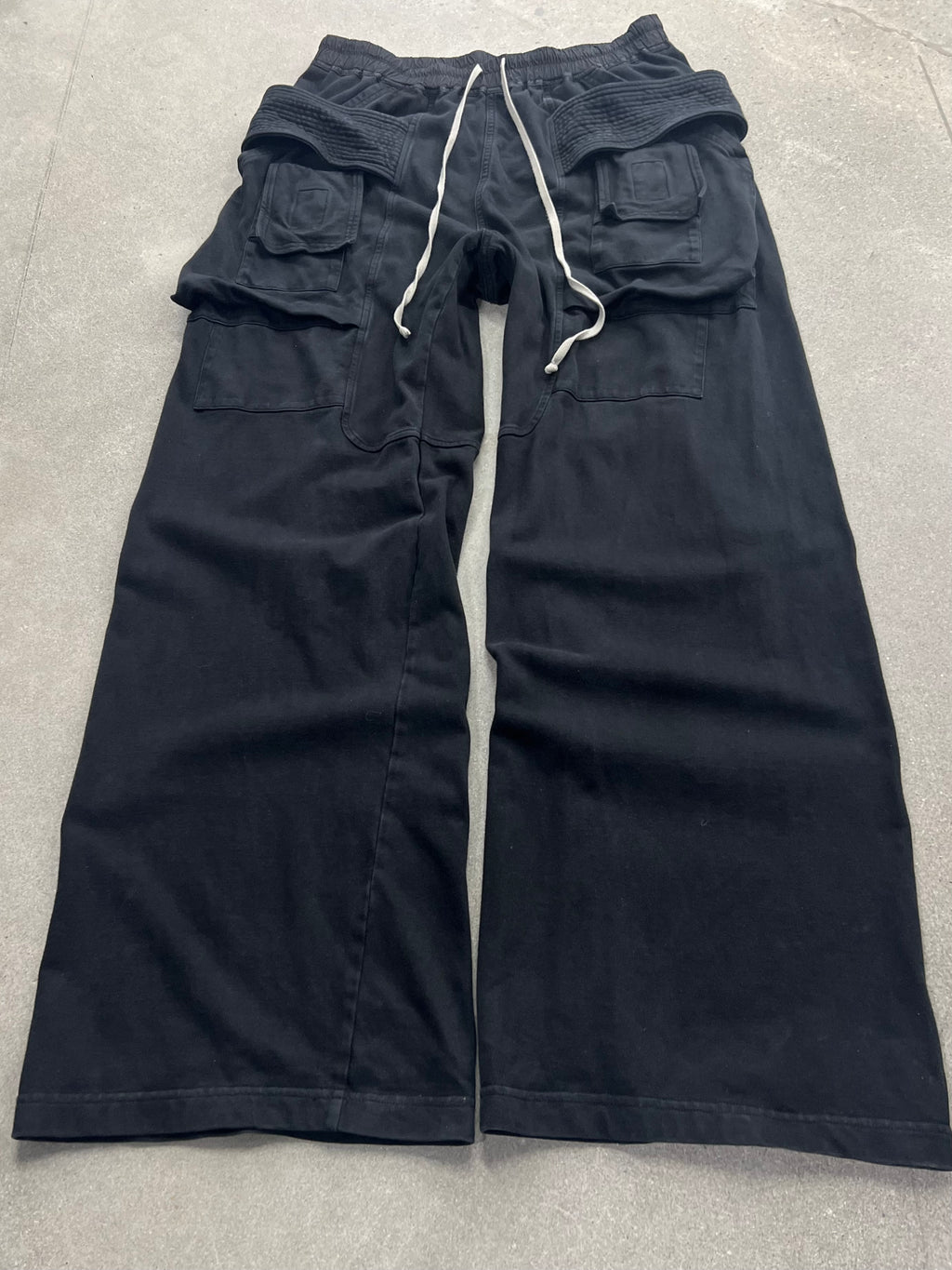 Rick Owens DRKSHDW Creatch Wide Cargo Pants - XL