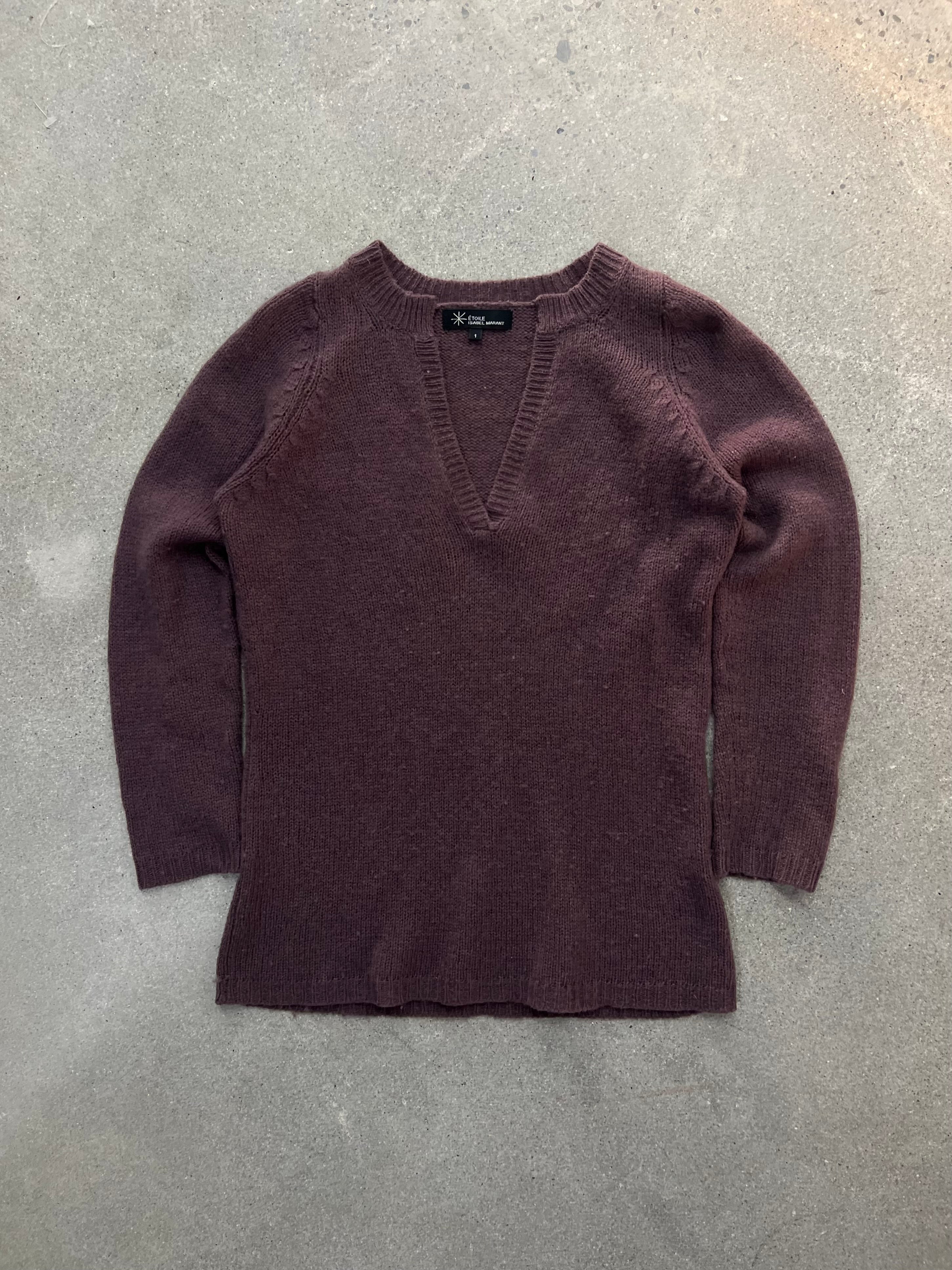 Isabel Marant Étoile Wool V-Neck Sweater - S