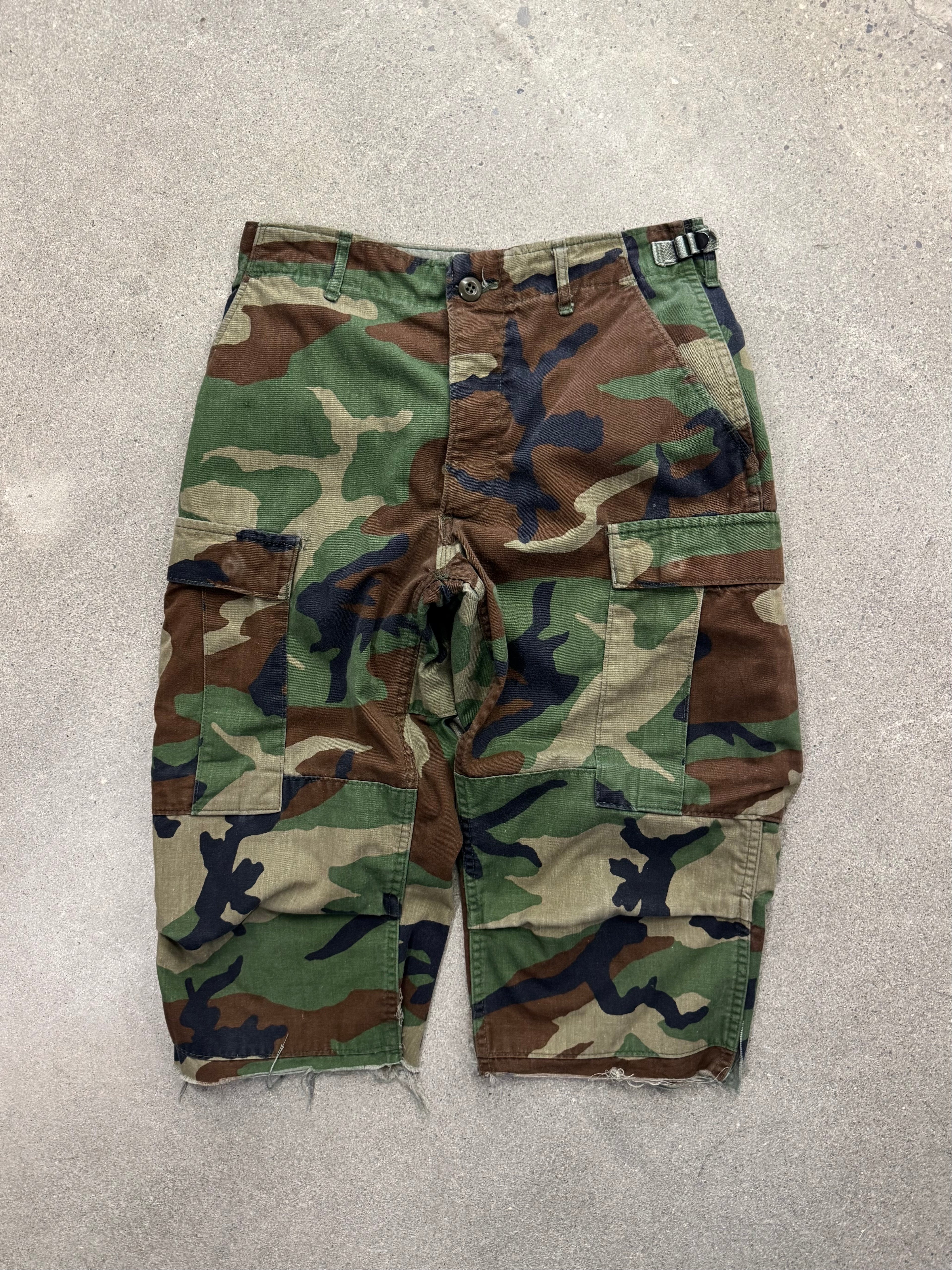 Woodland Camo ARMY Capris - 30”