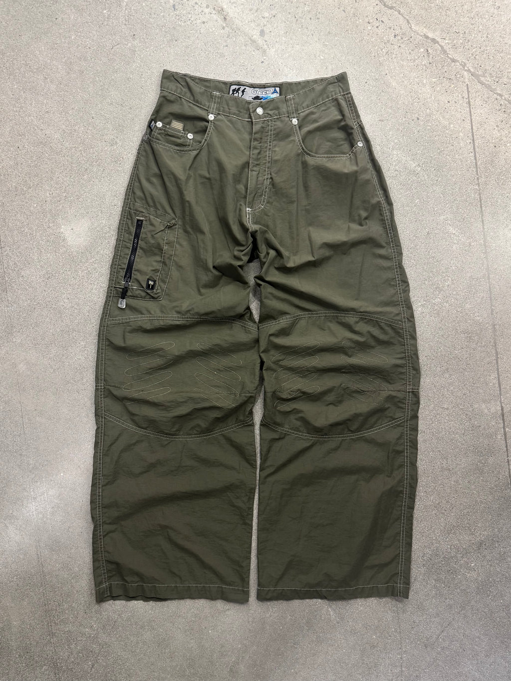Greed Garments Baggy Skater Pants - 31”