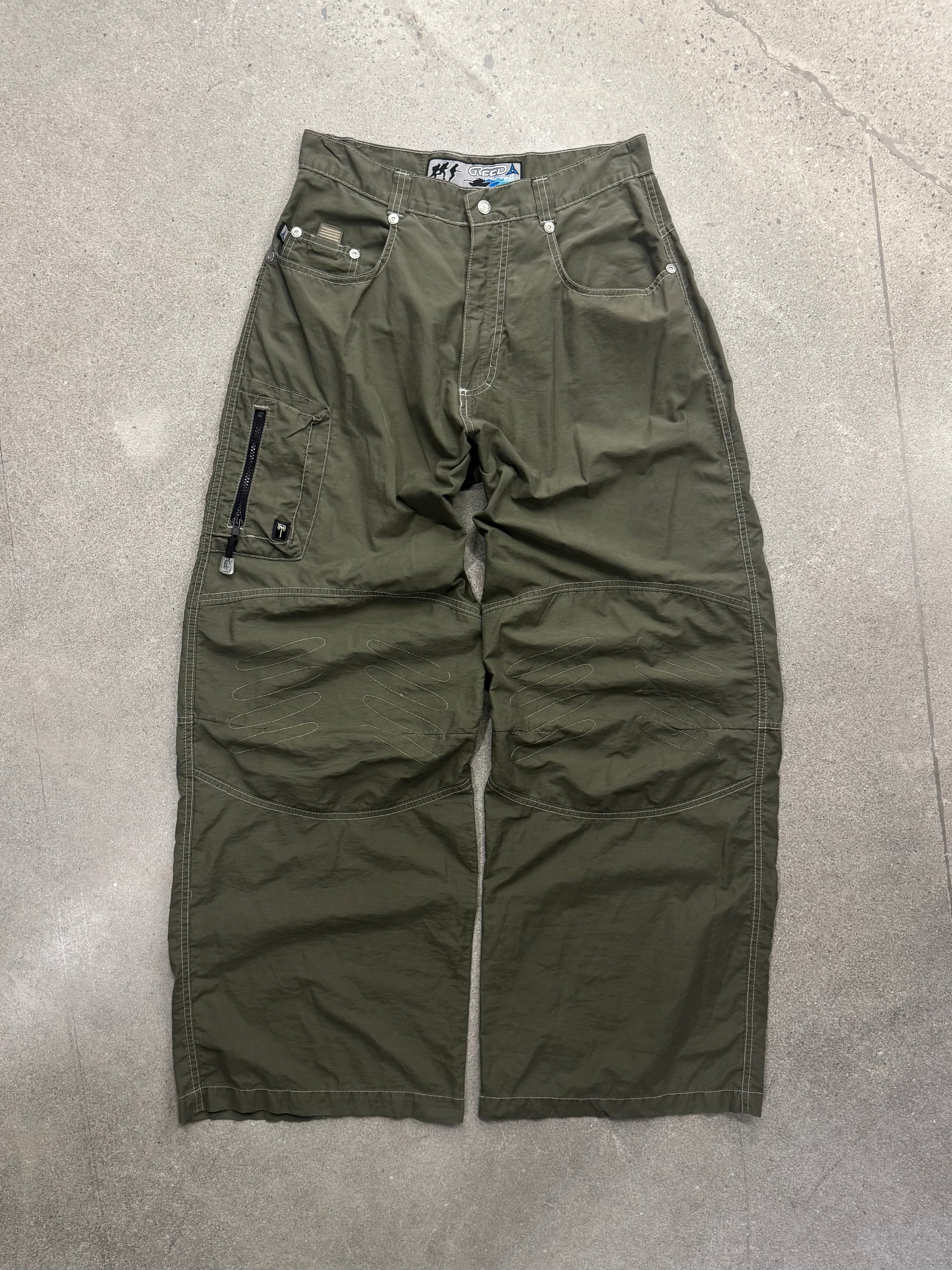 Greed Garments Baggy Skater Pants - 31”