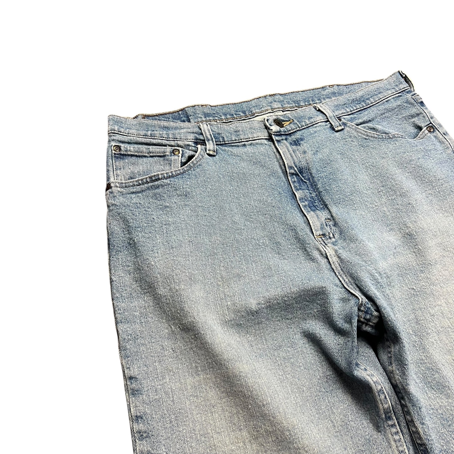 Wrangler Faded Light Wash Jean Shorts  - 36"