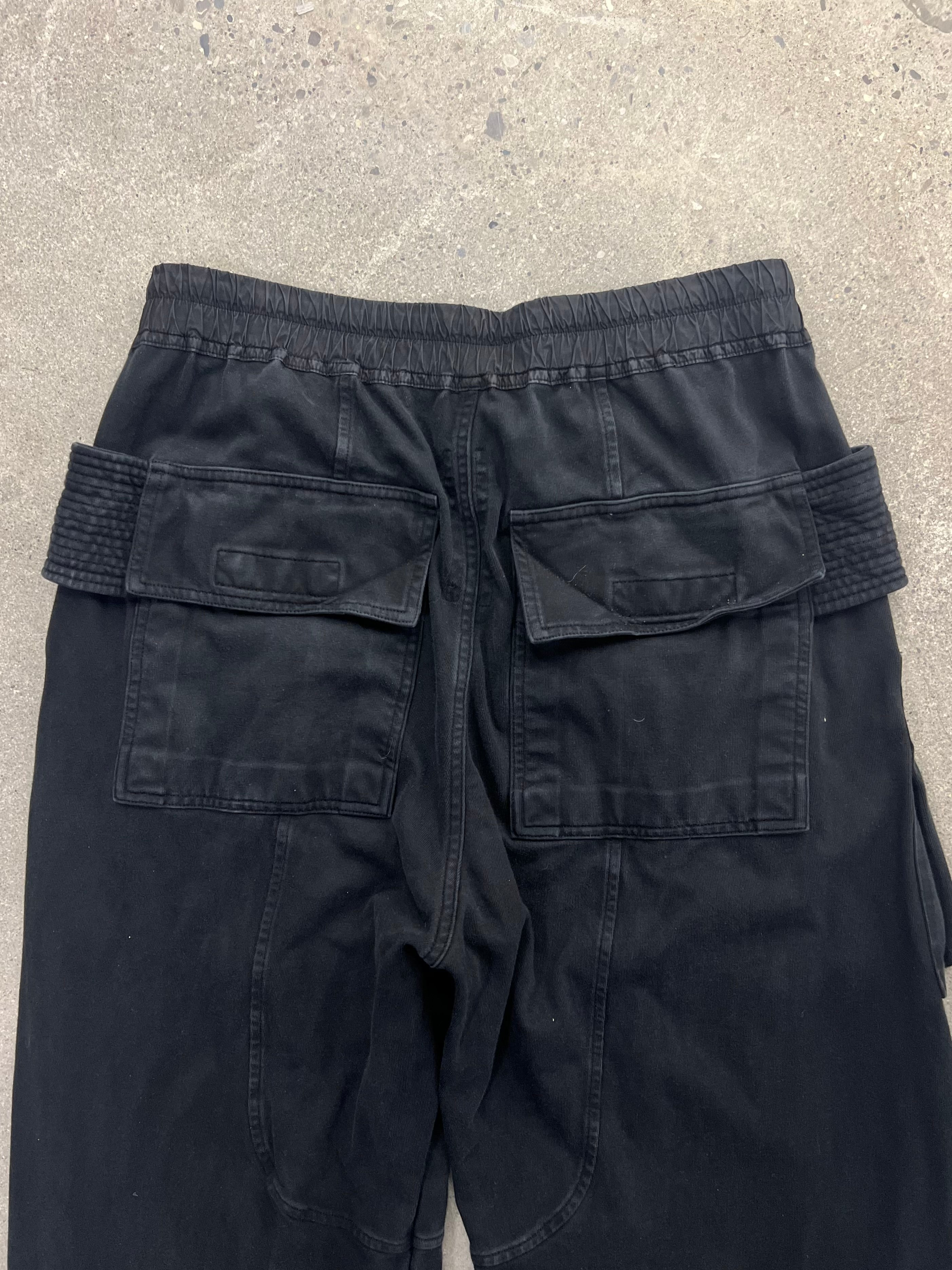 Rick Owens DRKSHDW Creatch Wide Cargo Pants - XL