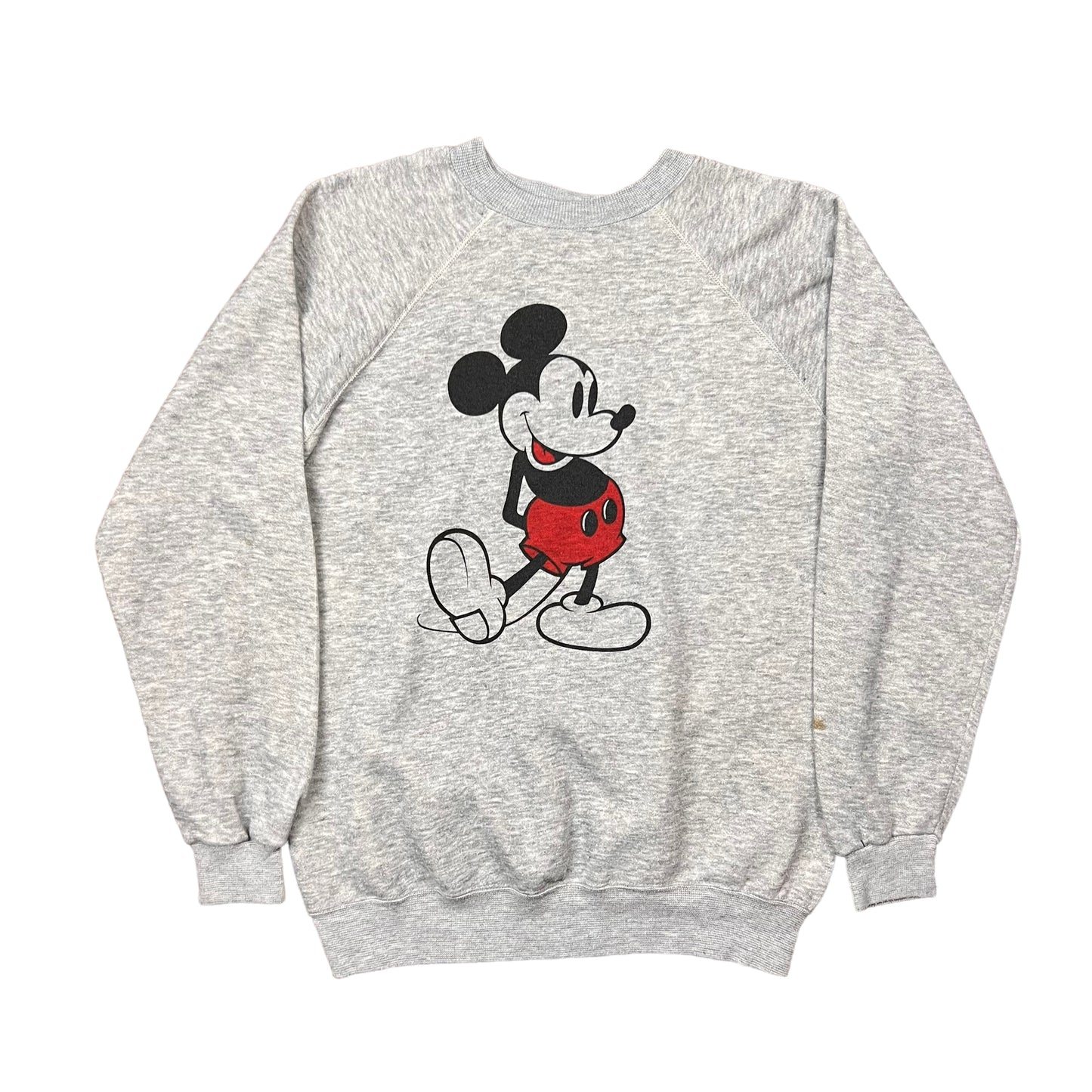 80’s Soft Mickey Mouse Sweatshirt - L