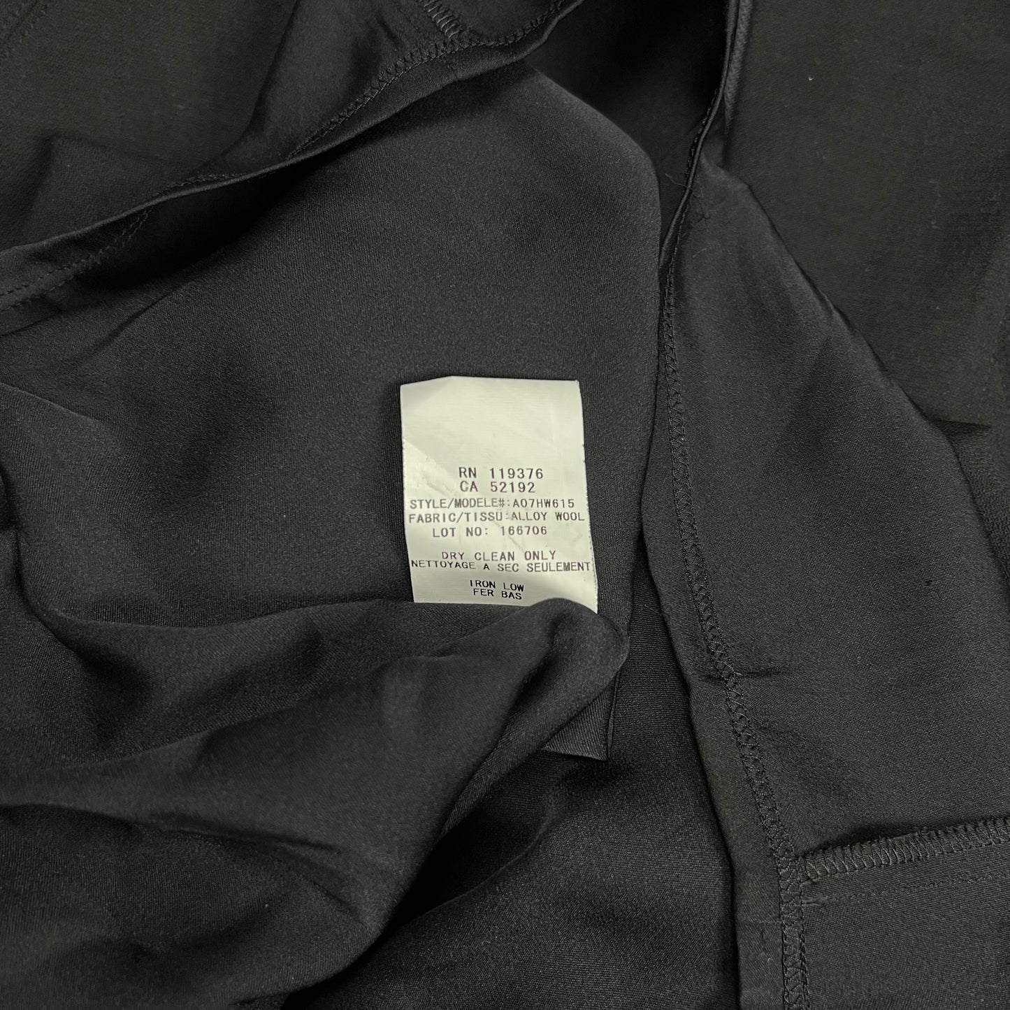 Helmut Lang Black Sleeveless Dress - XS