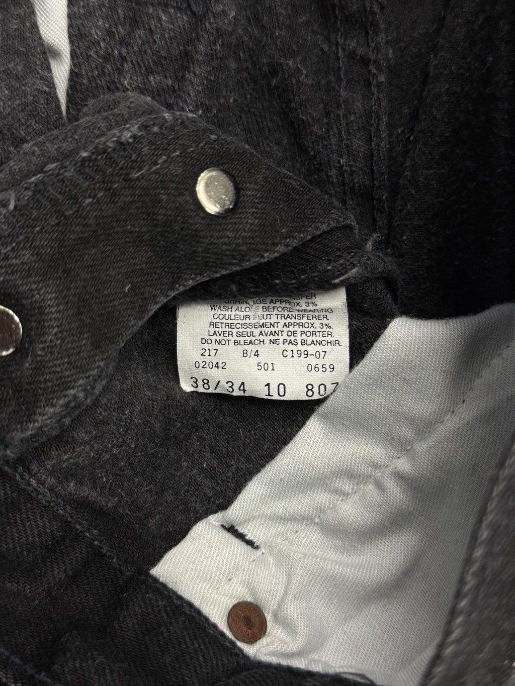 Levi’s 501XX Jeans - 35”