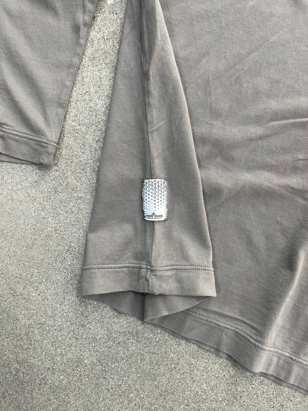Stone Island Shadow Project Garment Dyed Long Sleeve Shirt - XL