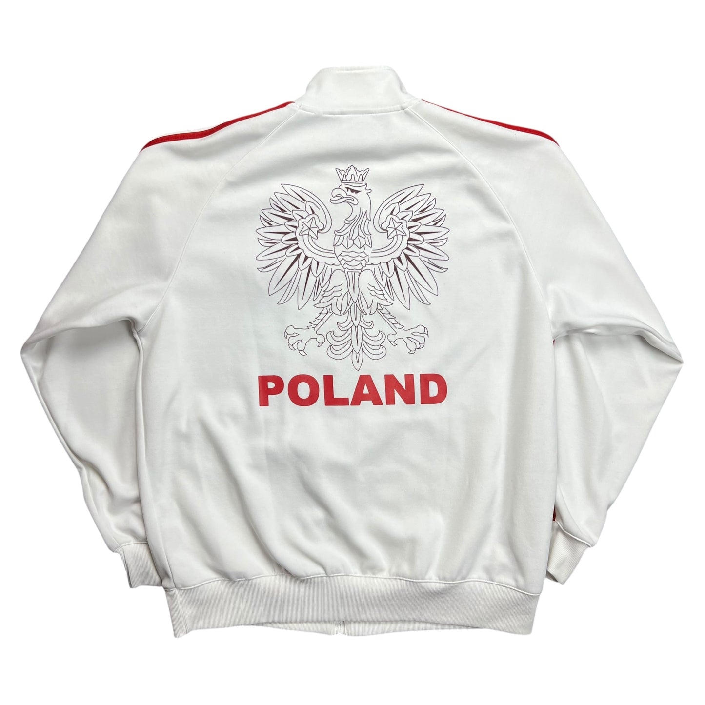 Adidas Poland White Track Jacket - L
